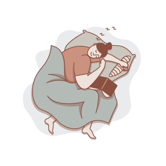 Sleep Well under Cotton Weighted Blanket: The sleep chapter
